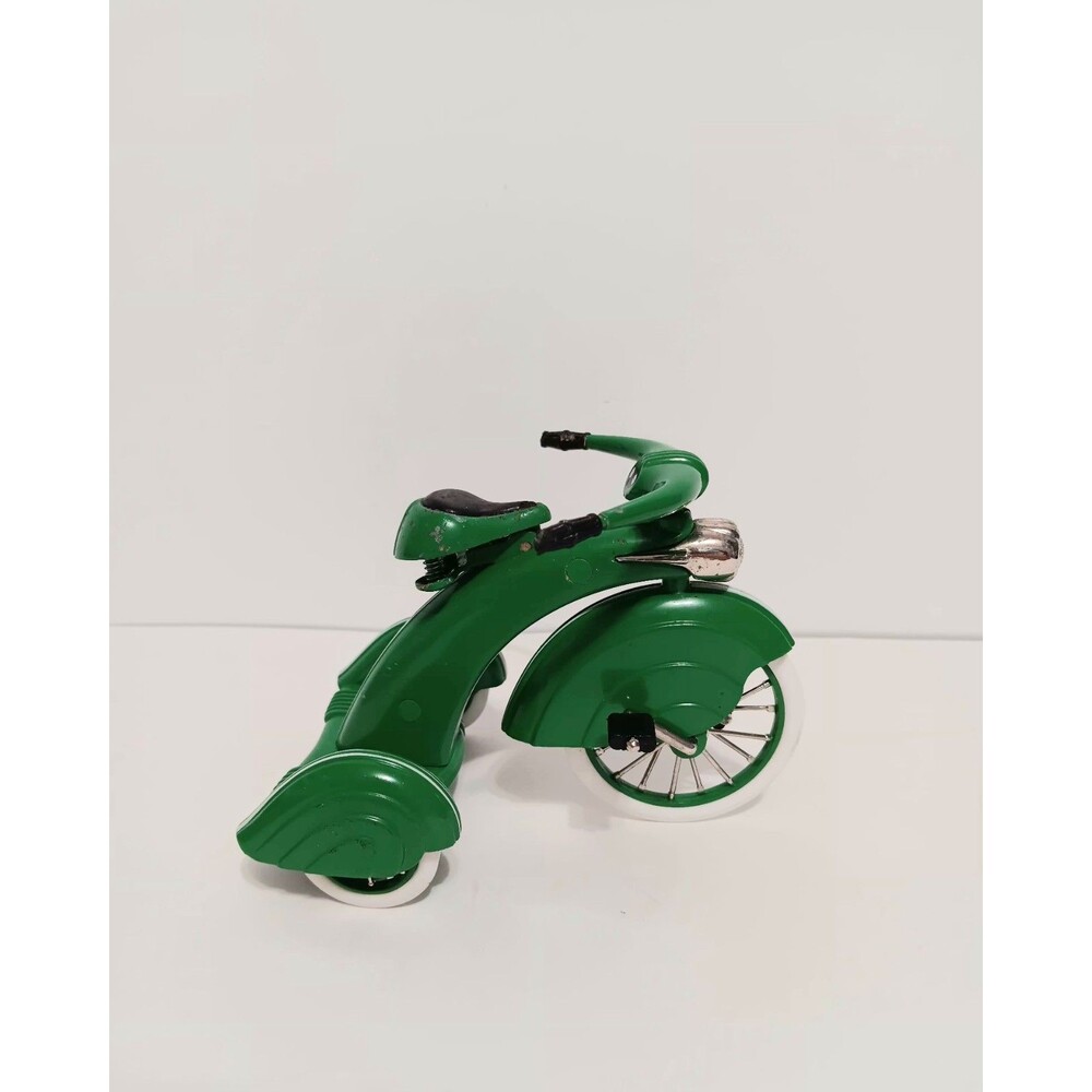 Hallmark Kiddie Car Die Cast Green Metal Velocipede Figurine Ornament Home Decor